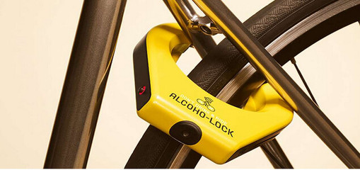 Alcoho-Lock測醉自行車鎖 通過測試才能開鎖，科技守護安全出行